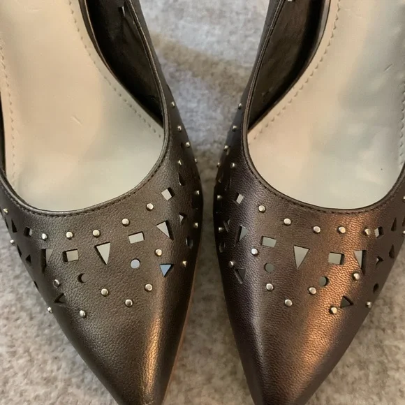 Anne Klein Copper Studded Pumps - Picture 5 of 7